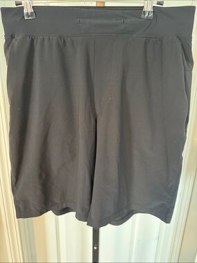 lululemon athletica Black Performance shorts with Zip Pocket
